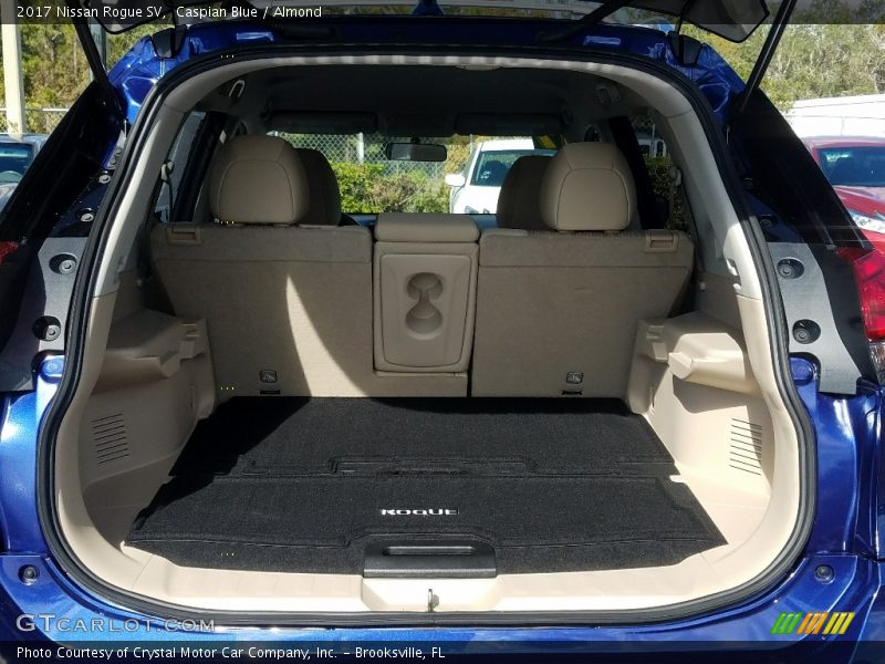 Caspian Blue / Almond 2017 Nissan Rogue SV