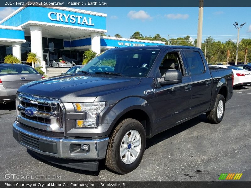 Magnetic / Earth Gray 2017 Ford F150 XLT SuperCrew