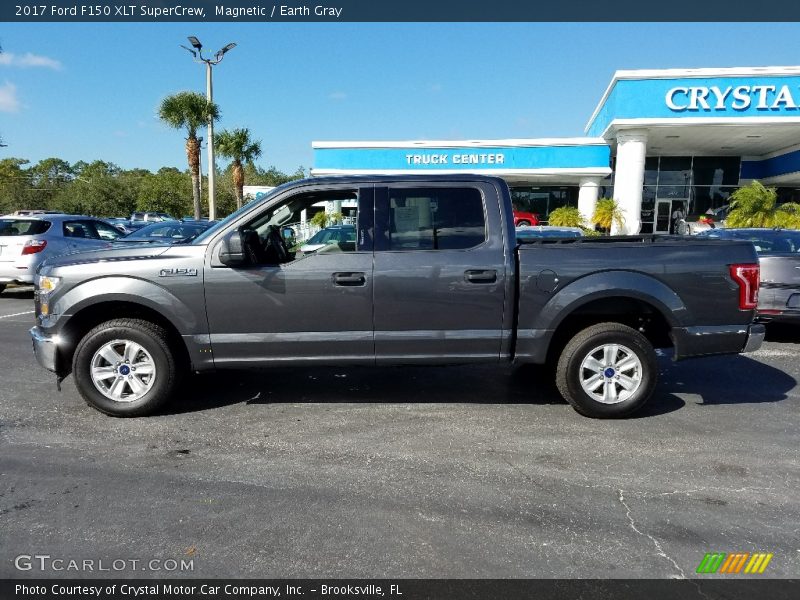 Magnetic / Earth Gray 2017 Ford F150 XLT SuperCrew