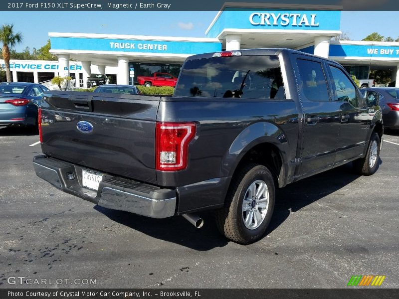 Magnetic / Earth Gray 2017 Ford F150 XLT SuperCrew