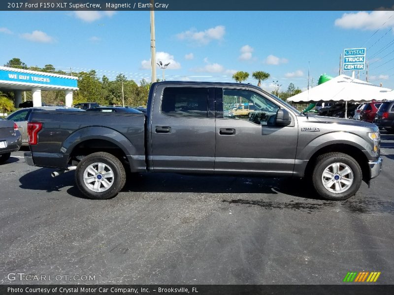 Magnetic / Earth Gray 2017 Ford F150 XLT SuperCrew