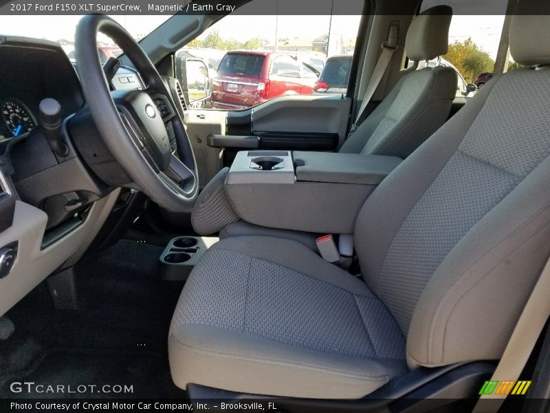 Magnetic / Earth Gray 2017 Ford F150 XLT SuperCrew