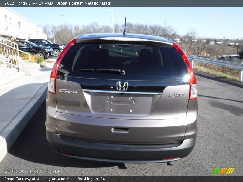 Urban Titanium Metallic / Black 2012 Honda CR-V EX 4WD