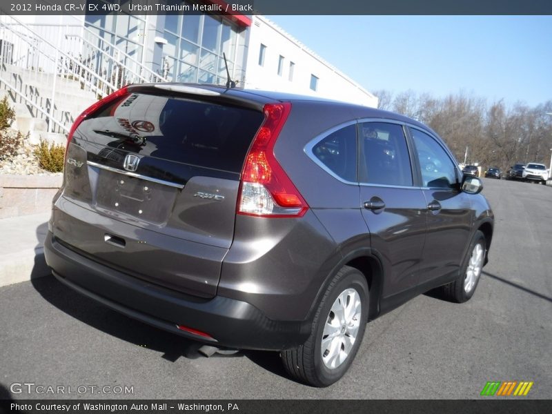 Urban Titanium Metallic / Black 2012 Honda CR-V EX 4WD