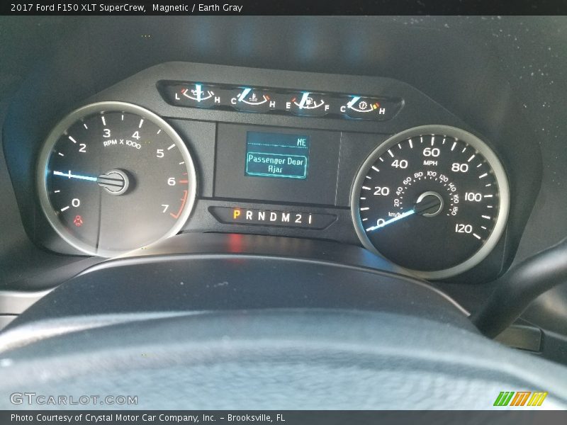 Magnetic / Earth Gray 2017 Ford F150 XLT SuperCrew