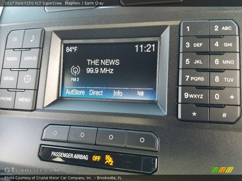 Magnetic / Earth Gray 2017 Ford F150 XLT SuperCrew