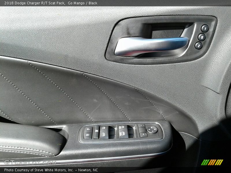 Go Mango / Black 2018 Dodge Charger R/T Scat Pack
