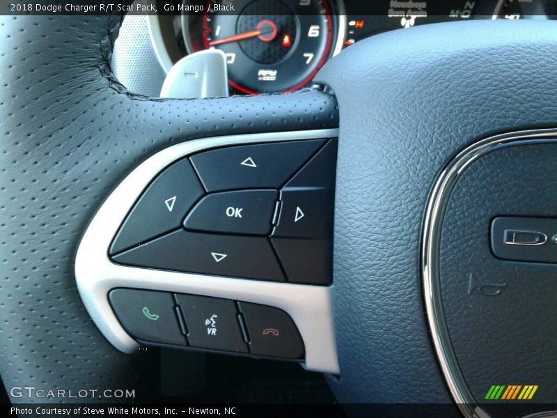 Go Mango / Black 2018 Dodge Charger R/T Scat Pack