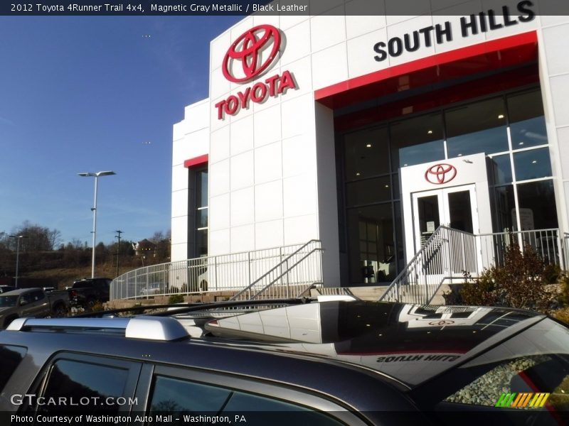 Magnetic Gray Metallic / Black Leather 2012 Toyota 4Runner Trail 4x4