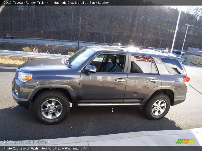 Magnetic Gray Metallic / Black Leather 2012 Toyota 4Runner Trail 4x4