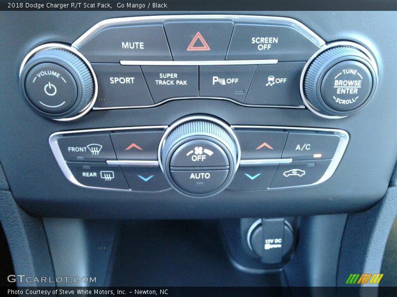 Go Mango / Black 2018 Dodge Charger R/T Scat Pack