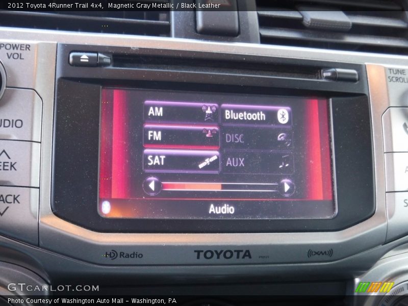Magnetic Gray Metallic / Black Leather 2012 Toyota 4Runner Trail 4x4