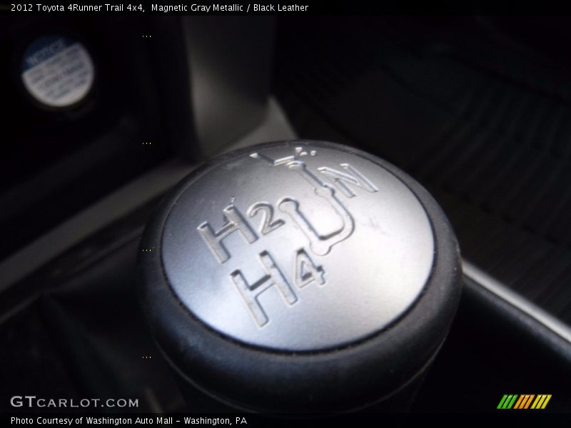 Magnetic Gray Metallic / Black Leather 2012 Toyota 4Runner Trail 4x4