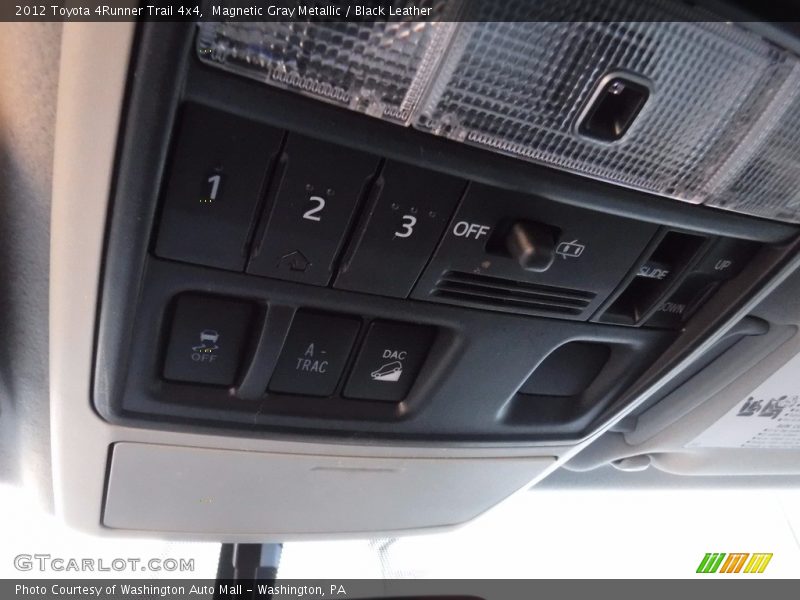 Magnetic Gray Metallic / Black Leather 2012 Toyota 4Runner Trail 4x4