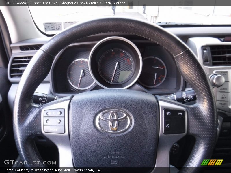 Magnetic Gray Metallic / Black Leather 2012 Toyota 4Runner Trail 4x4