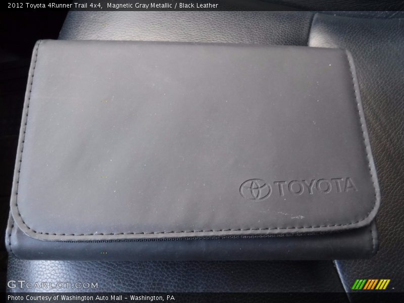 Magnetic Gray Metallic / Black Leather 2012 Toyota 4Runner Trail 4x4