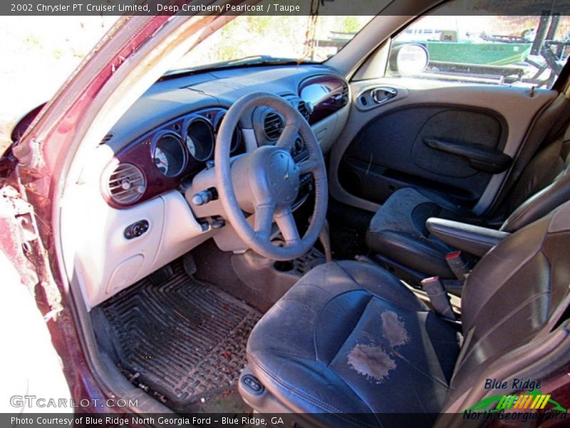 Deep Cranberry Pearlcoat / Taupe 2002 Chrysler PT Cruiser Limited