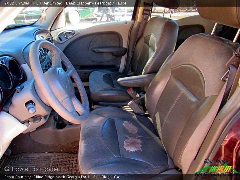 Deep Cranberry Pearlcoat / Taupe 2002 Chrysler PT Cruiser Limited