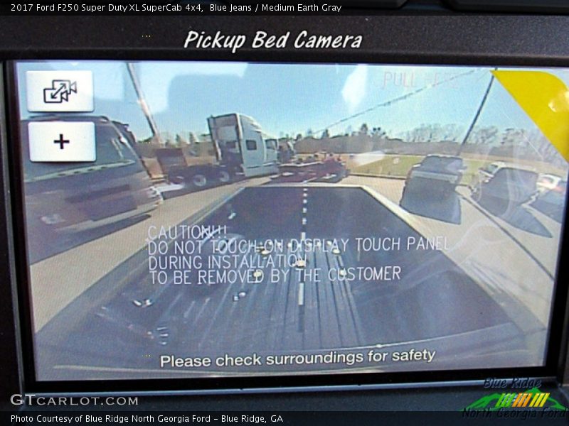 Blue Jeans / Medium Earth Gray 2017 Ford F250 Super Duty XL SuperCab 4x4