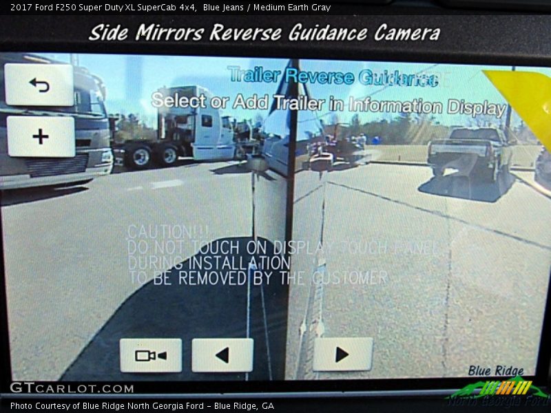 Blue Jeans / Medium Earth Gray 2017 Ford F250 Super Duty XL SuperCab 4x4