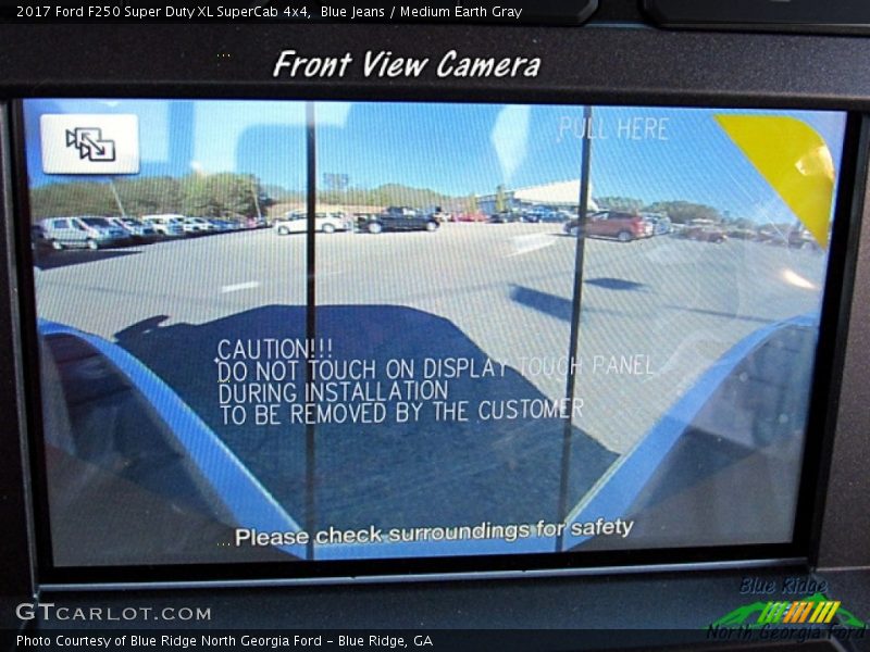 Blue Jeans / Medium Earth Gray 2017 Ford F250 Super Duty XL SuperCab 4x4