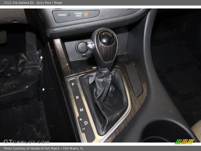 Spicy Red / Beige 2012 Kia Optima EX