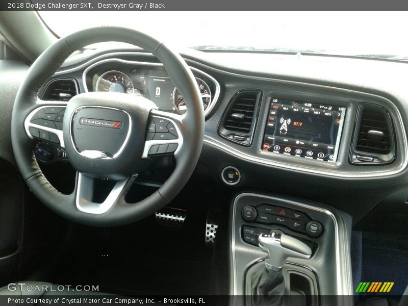 Destroyer Gray / Black 2018 Dodge Challenger SXT