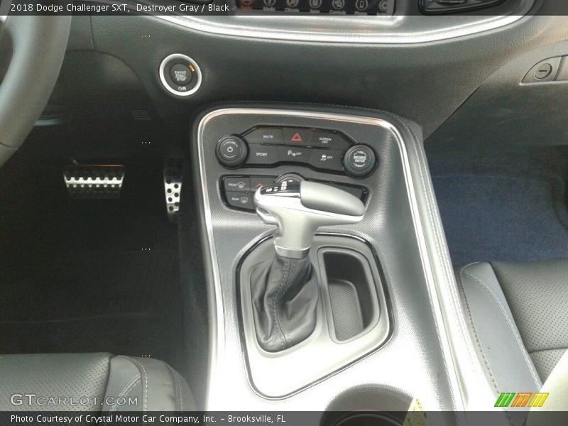 Destroyer Gray / Black 2018 Dodge Challenger SXT