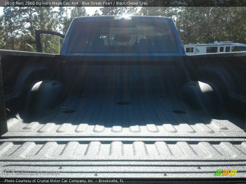 Blue Streak Pearl / Black/Diesel Gray 2018 Ram 2500 Big Horn Mega Cab 4x4