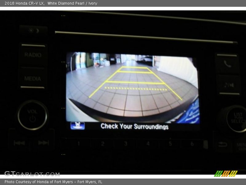 White Diamond Pearl / Ivory 2018 Honda CR-V LX