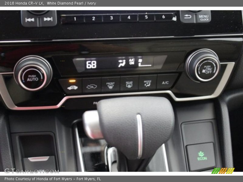 White Diamond Pearl / Ivory 2018 Honda CR-V LX