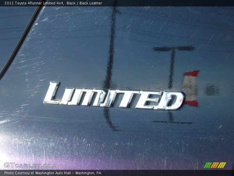 Black / Black Leather 2011 Toyota 4Runner Limited 4x4