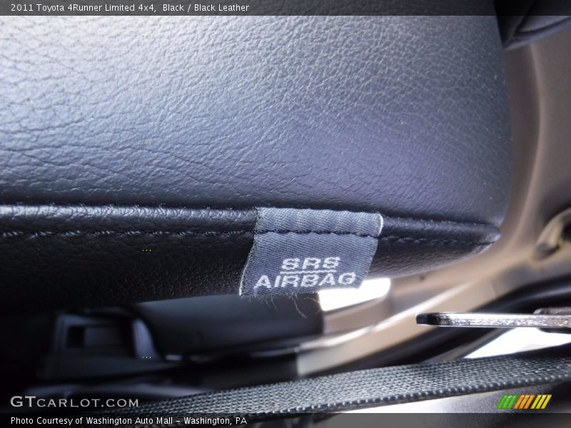 Black / Black Leather 2011 Toyota 4Runner Limited 4x4