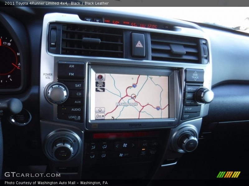 Black / Black Leather 2011 Toyota 4Runner Limited 4x4