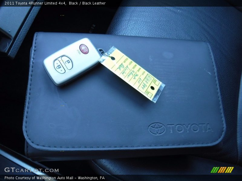 Black / Black Leather 2011 Toyota 4Runner Limited 4x4