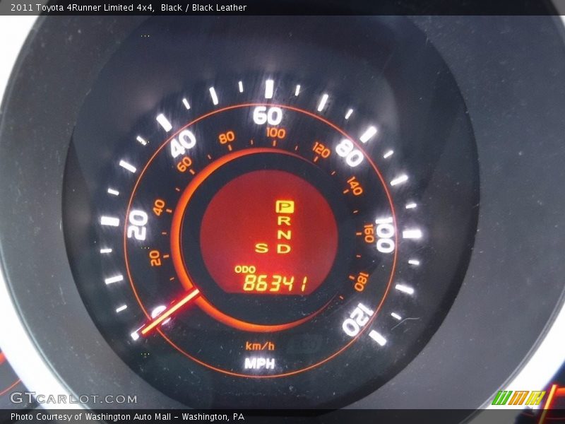 Black / Black Leather 2011 Toyota 4Runner Limited 4x4