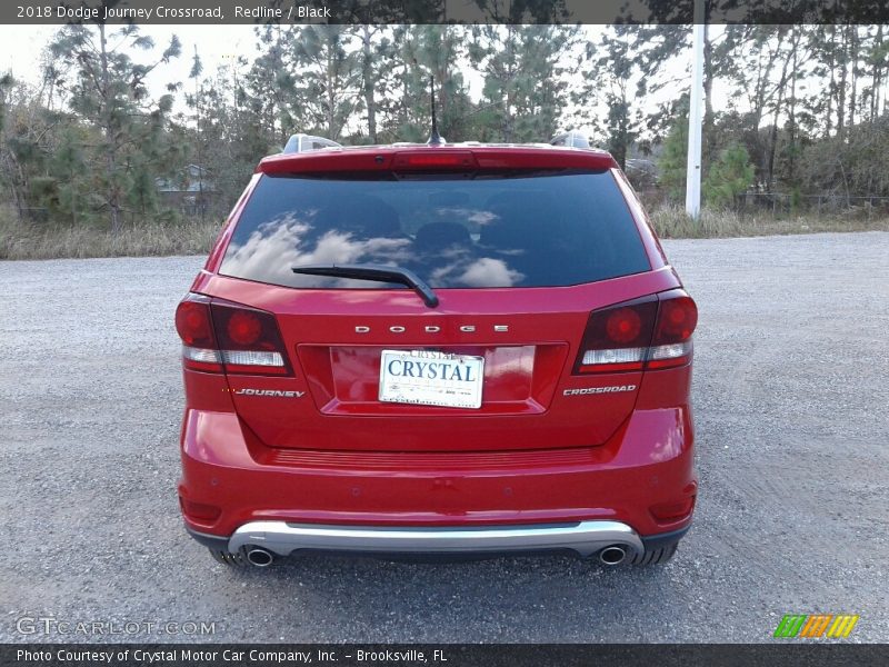 Redline / Black 2018 Dodge Journey Crossroad