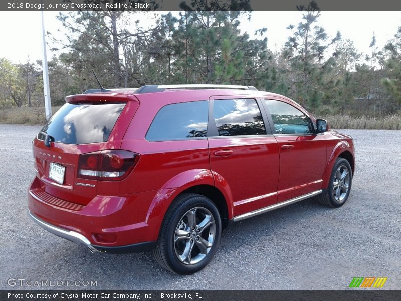 Redline / Black 2018 Dodge Journey Crossroad
