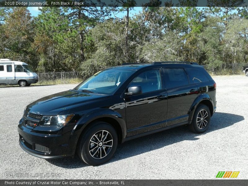 Pitch Black / Black 2018 Dodge Journey SE