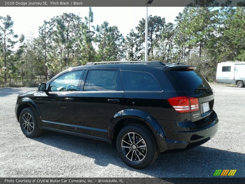 Pitch Black / Black 2018 Dodge Journey SE