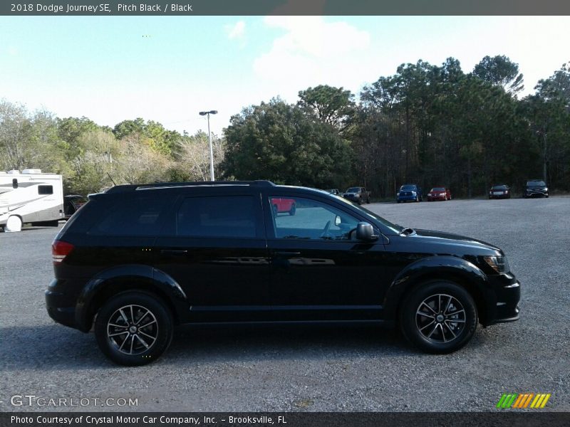 Pitch Black / Black 2018 Dodge Journey SE