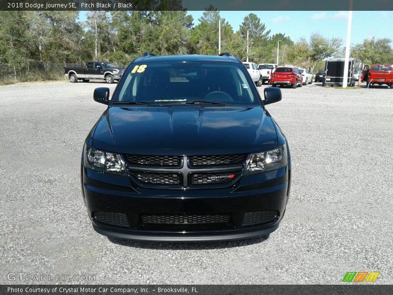 Pitch Black / Black 2018 Dodge Journey SE