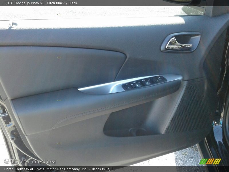 Pitch Black / Black 2018 Dodge Journey SE