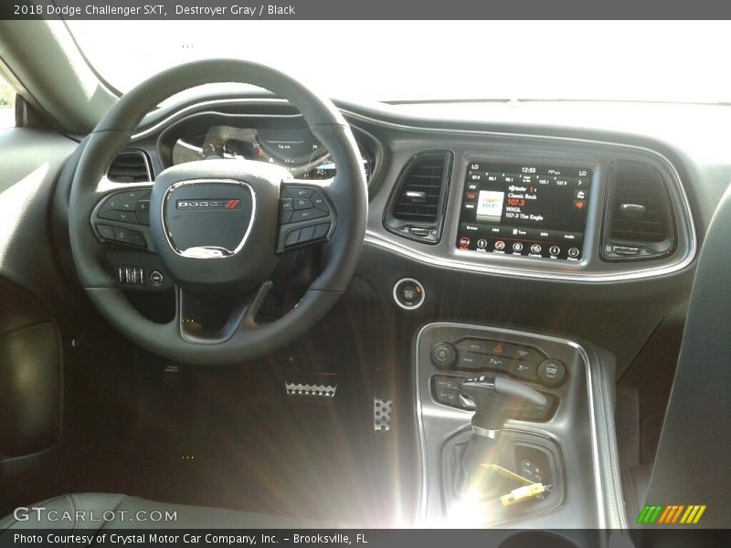 Destroyer Gray / Black 2018 Dodge Challenger SXT