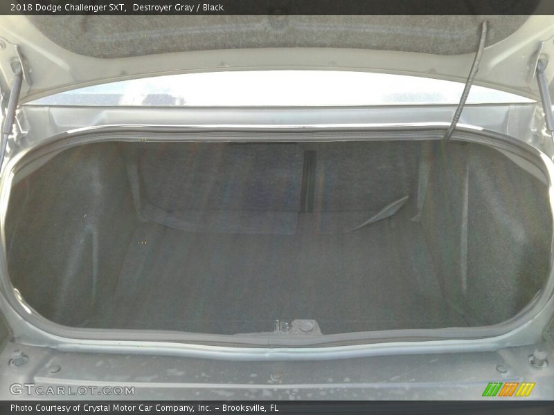 Destroyer Gray / Black 2018 Dodge Challenger SXT