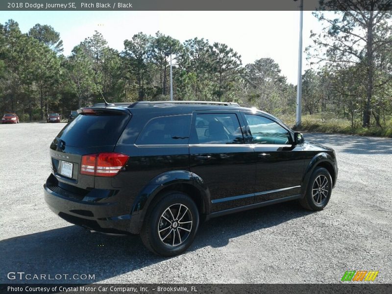 Pitch Black / Black 2018 Dodge Journey SE