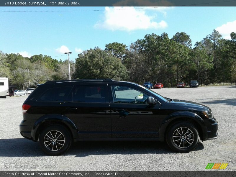 Pitch Black / Black 2018 Dodge Journey SE