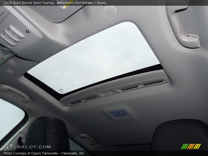 Winterberry Red Metallic / Ebony 2018 Buick Encore Sport Touring