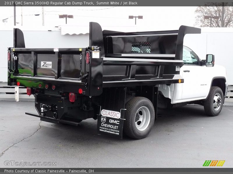 Summit White / Jet Black 2017 GMC Sierra 3500HD Regular Cab Dump Truck