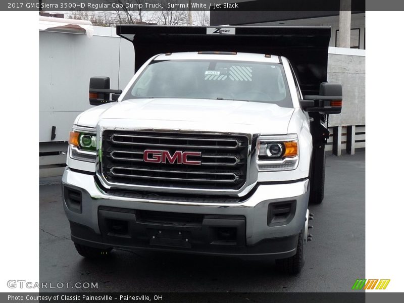 Summit White / Jet Black 2017 GMC Sierra 3500HD Regular Cab Dump Truck
